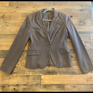 Express Women’s Blazer Jacket- Grey/Tan. Great condition!